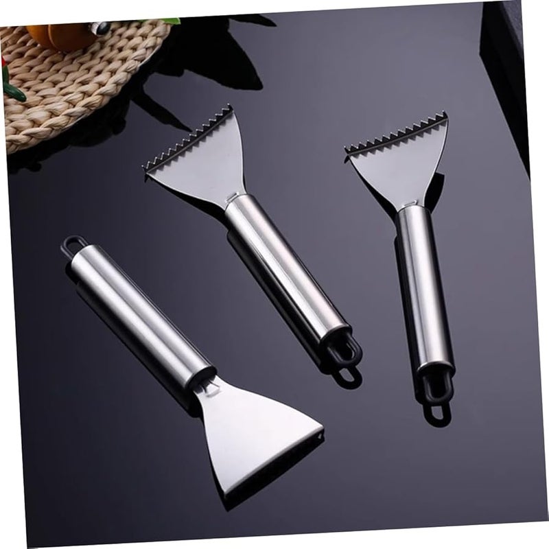 DECHOUS 3Pcs Stainless Steel Fish Bone Remover Tool with Sharp Serrated Edges - Image 5
